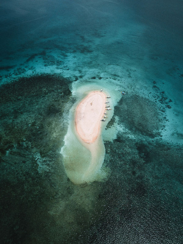Siargao-Naked-Island Aerial Picture of Naked Island