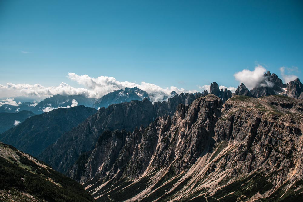 Ausblick-von-Rückseite-der-drei-Zinnen Ausblick von der drei Zinnen Rundwanderung