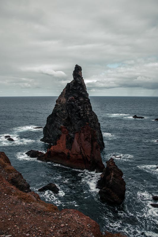 Toller-Fels-auf-der-Ponta-de-São-Lourenço