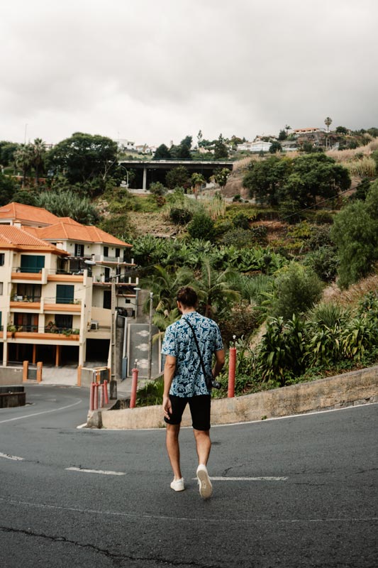 Julian auf Madeiras Straßen