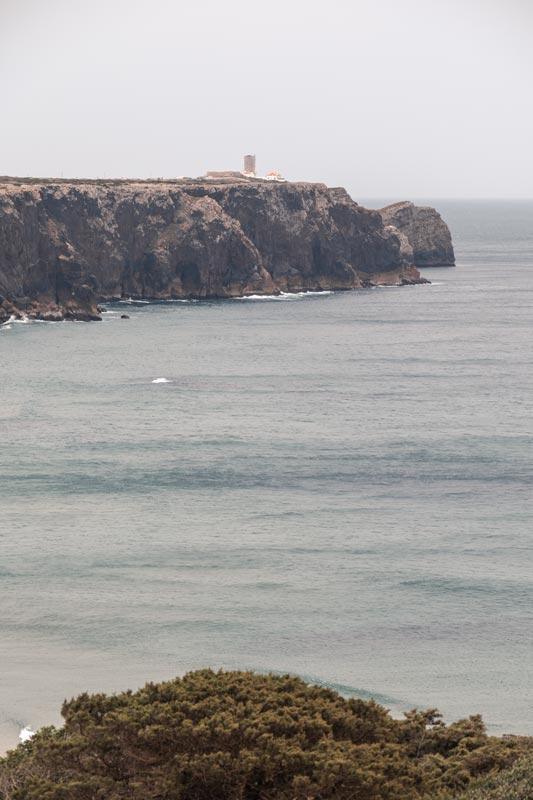 Leuchtturm an dem Süd-östlichsten Punkt des portugiesischen Festlands
