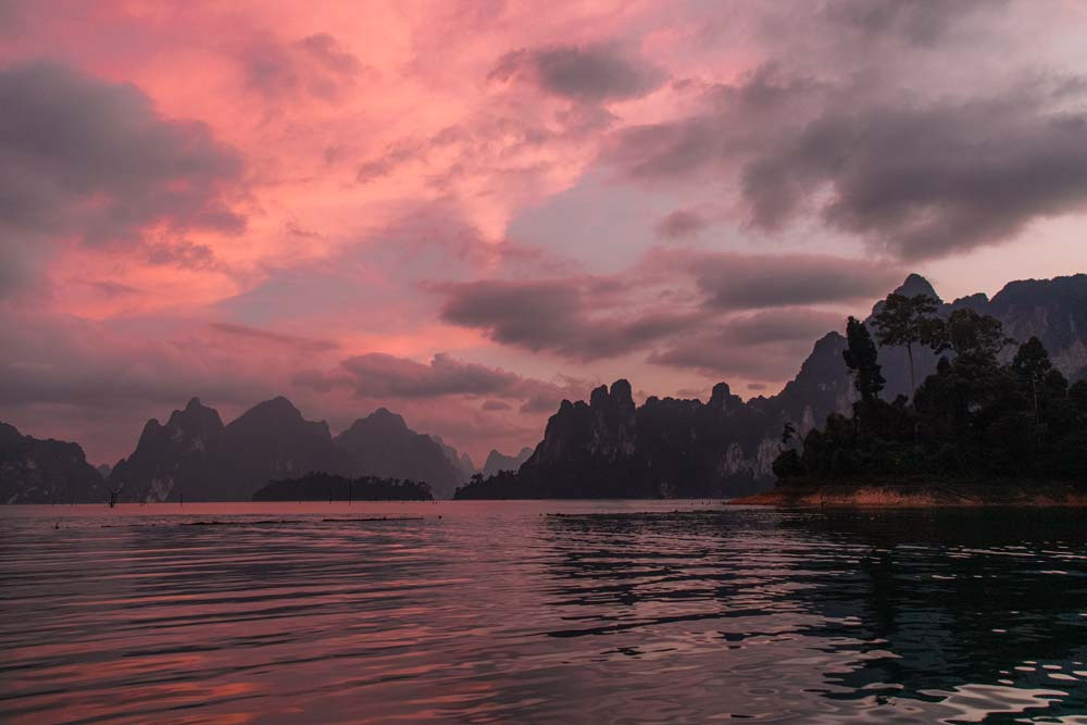 Sonnenuntergang-im-Khao-Sok-Nationalpark
