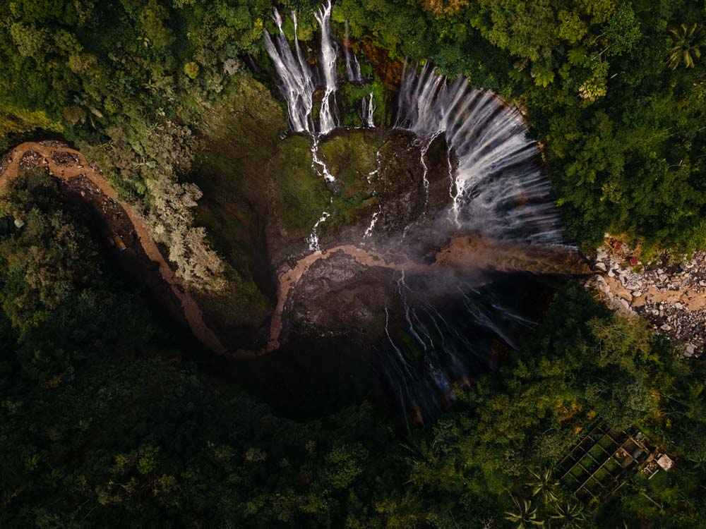 Der-Tumpak-Sewu-von-oben