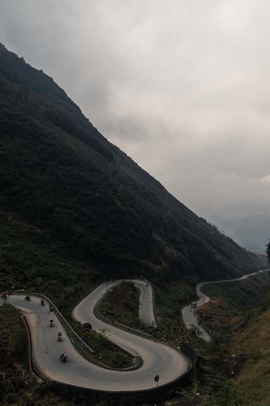 Bekannte-Straße-auf-dem-Ha-Giang-Loop