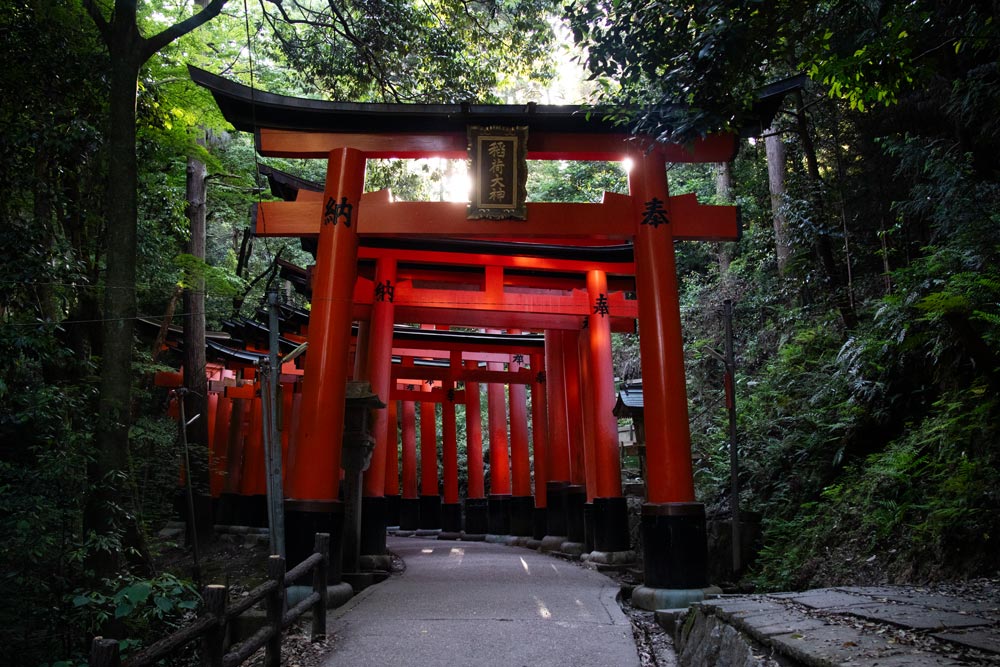 Der-Inari-Schrein-in-Kyoto