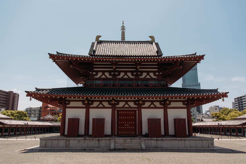Shitennō-ji-Tempel-in-Osaka