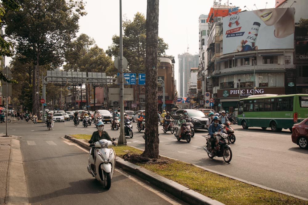 Der-Verkehr-in-Ho-Chi-Minh