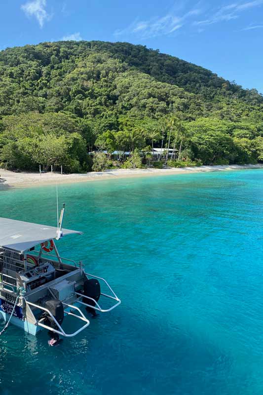 Die-Fähre-legt-an-Fitzroy-Island-an