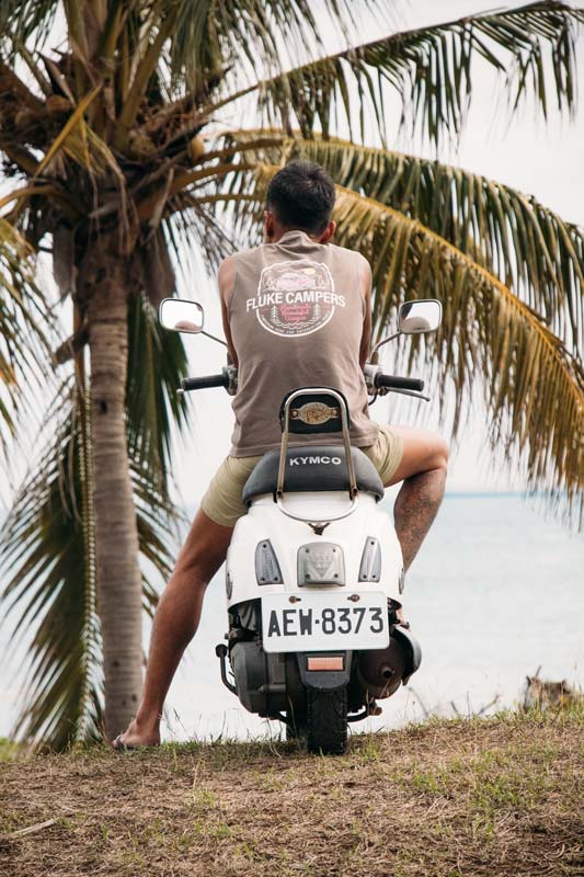 Rollerfahrer-am-Cijin-Strand