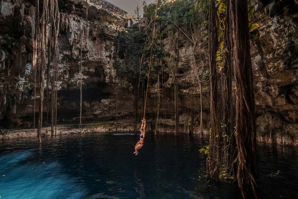 Cenote-in-Mexiko