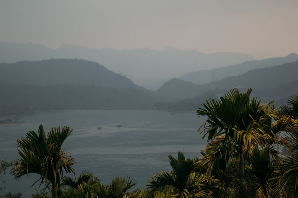 Ausblick-über-den-Sun-Moon-Lake Ausblick ueber den Sun Moon Lake